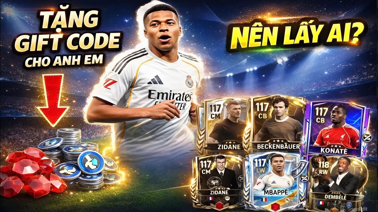 Tặng Giftcode Free Và Cầu Thủ Nên Lấy Ở Sự Kiện Tết Đủ Đầy | FC Mobile VN