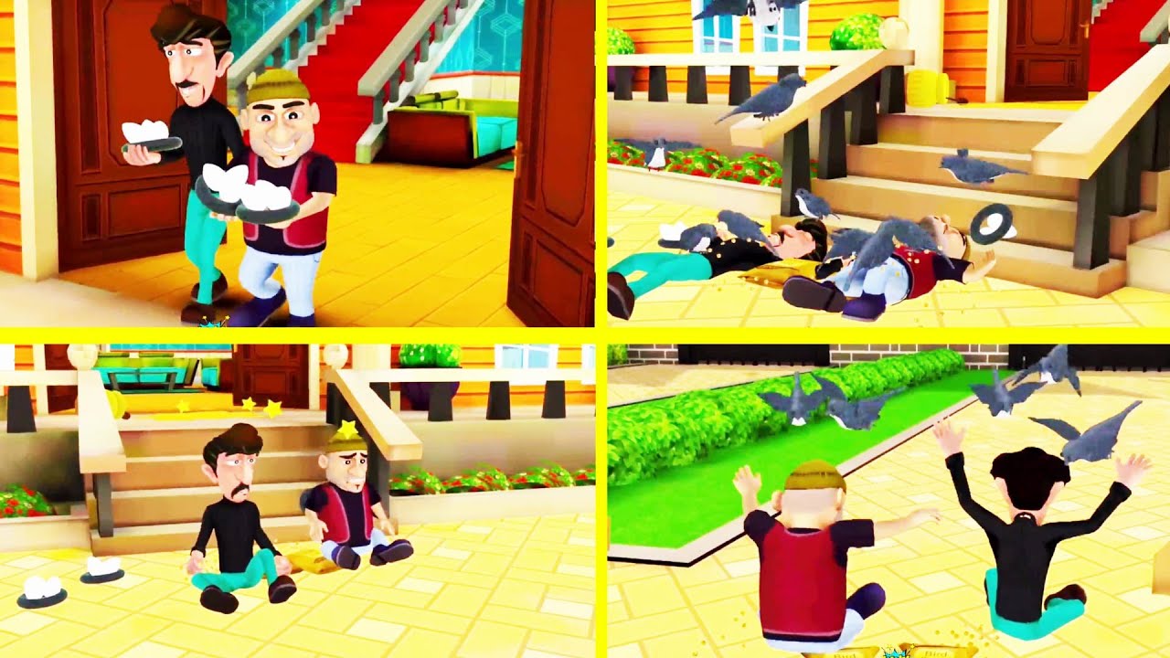 Scary Robber Home clash New Update Peck and Pluck - All Endings