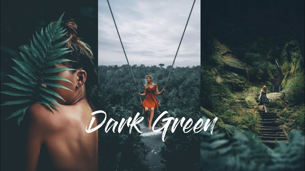 How To Edit Like Dark Green || In Lightroom Mobile Tutorial ||