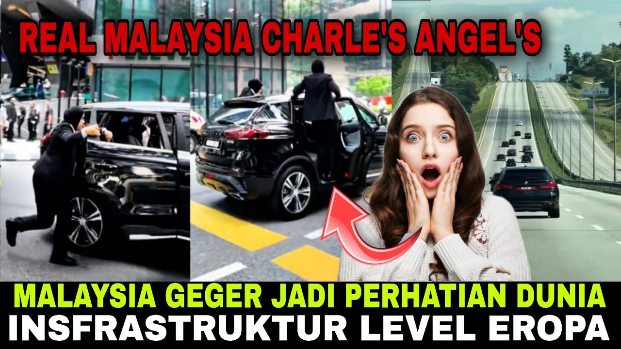 CHARLIE ANGELS MALAYSIA VIRAL⁉️INSFRASTRUKTUR MALAYSIA MENDUNIA