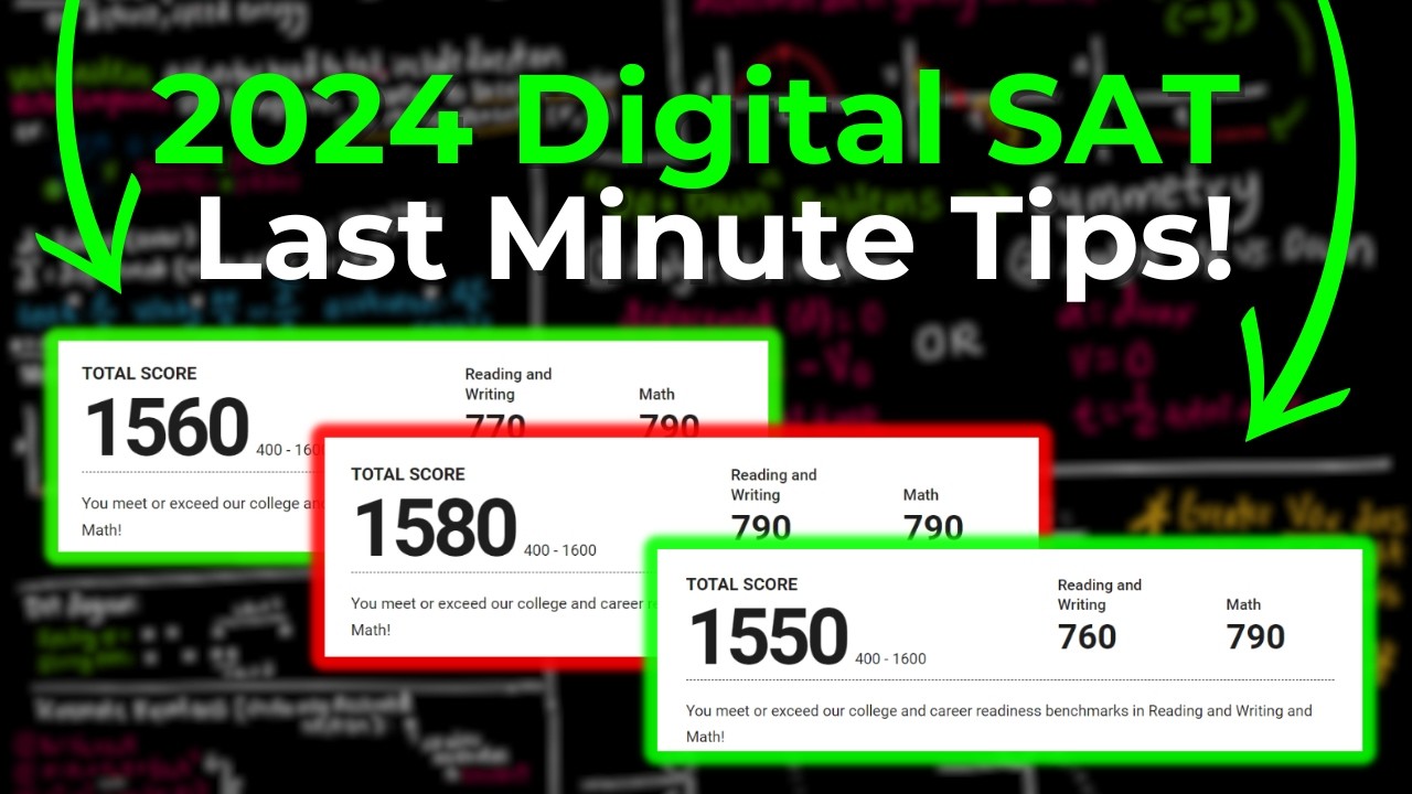 If you don't have a 1500+ SAT, do THIS now.
