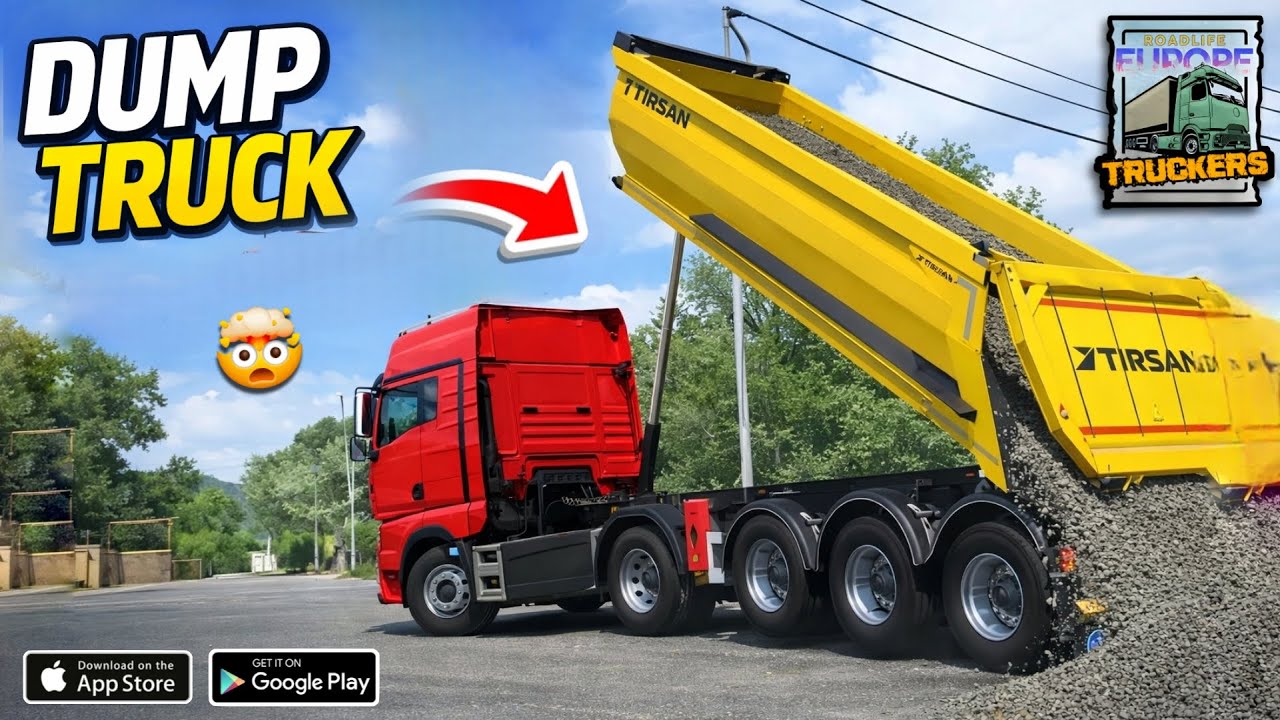 🚚 НОВЫЙ САМОСВАЛ УЖЕ ЗДЕСЬ! 🏗 Road-Life Europe: Truckers