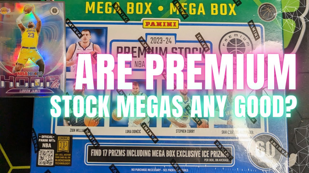 Blasters were good. How are the Megas? 2023-24 NBA Hoops Premium Stock Mega Box