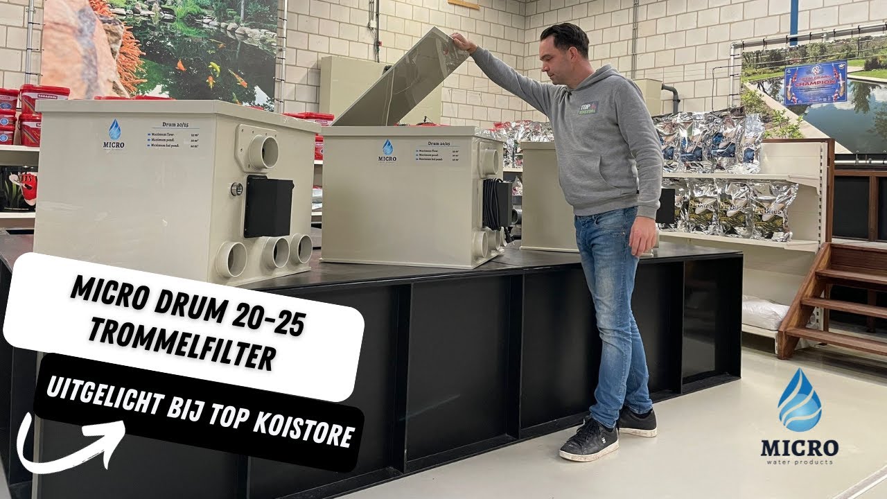 Micro Drum 20/25 trommelfilter uitgelicht bij TOPSTORE
