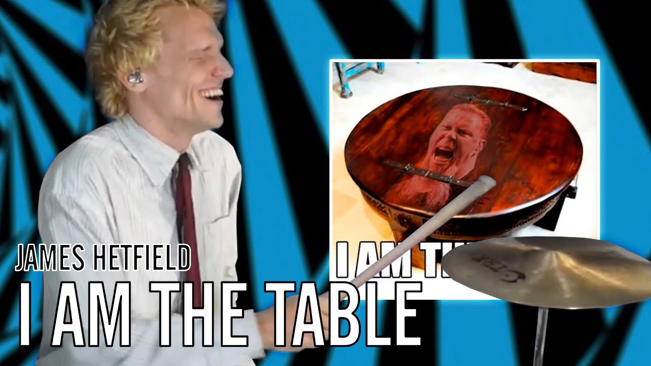 James Hetfield - I AM THE TABLE | Office Drummer [First Time Hearing]