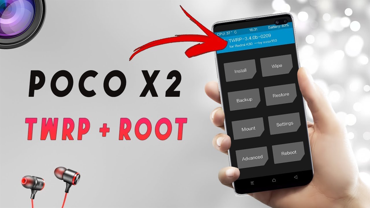 🔥 INSTALL TWRP on POCO X2 & ROOT POCO X2 🔥