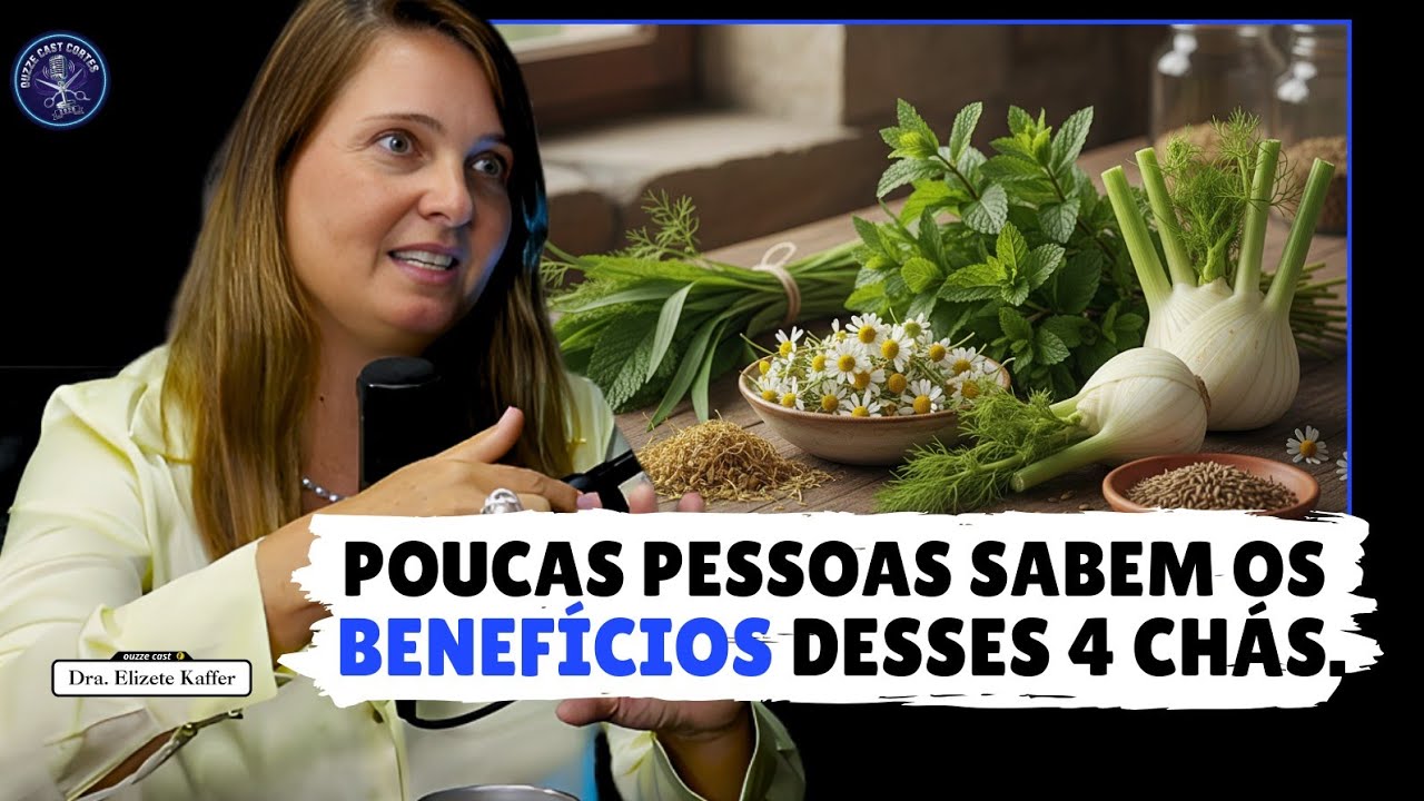 Médica fala dos quatro chás que são importantes para diversos problemas de saúde