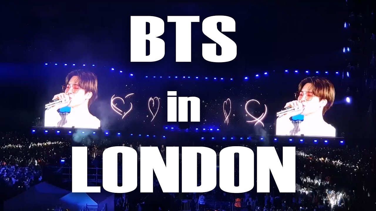 1편)지리산 처자들,  방탄소년단 런던 웸블리 공연에 가다! 생생현장 공개^^ 감동주의(BTS London wembley concert)