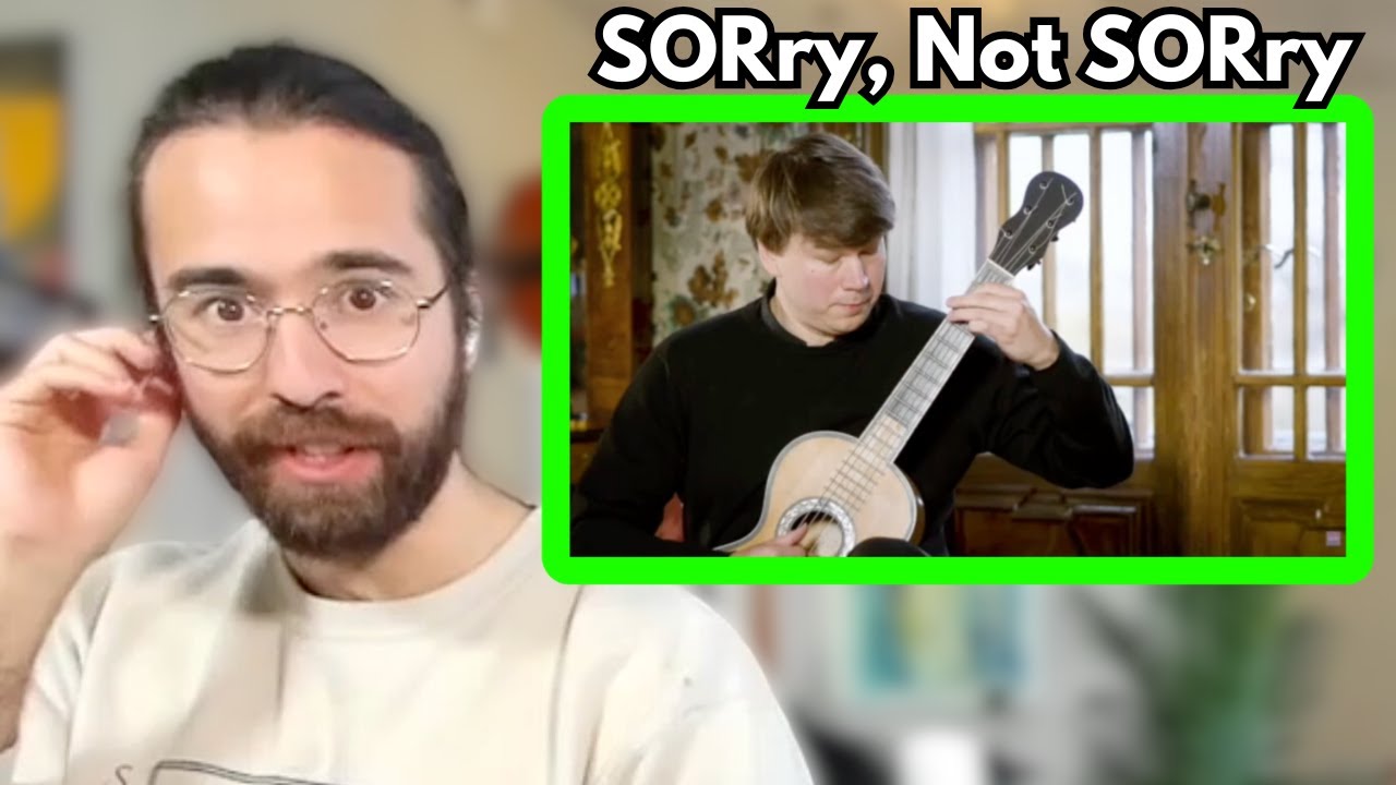 The CORRECT Way to Play Sor | Patrik Kleemola Sor Op. 9