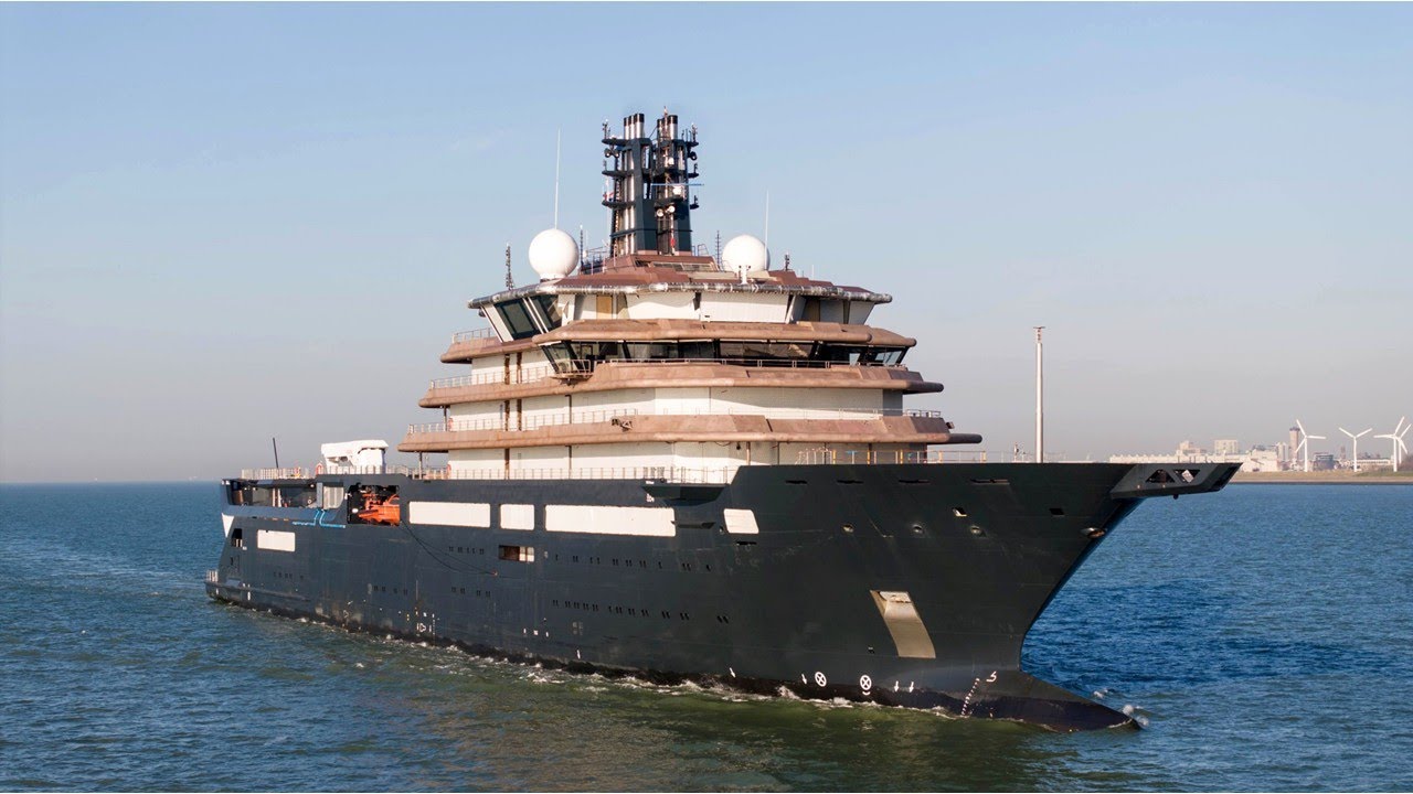 The 195m/ 640ft Rev Ocean: World’s largest yacht?