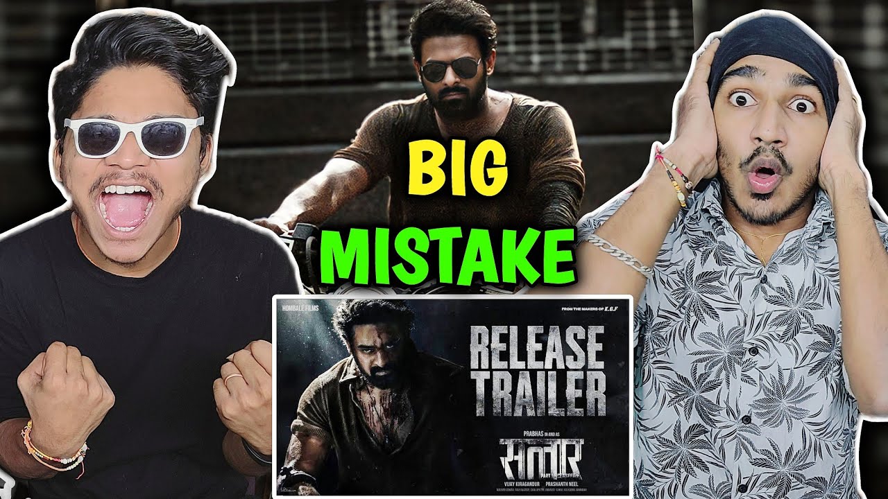 Salaar Trailer 2 - Hindi | REACTION | Prabhas | Prashanth Neel | Prithviraj |