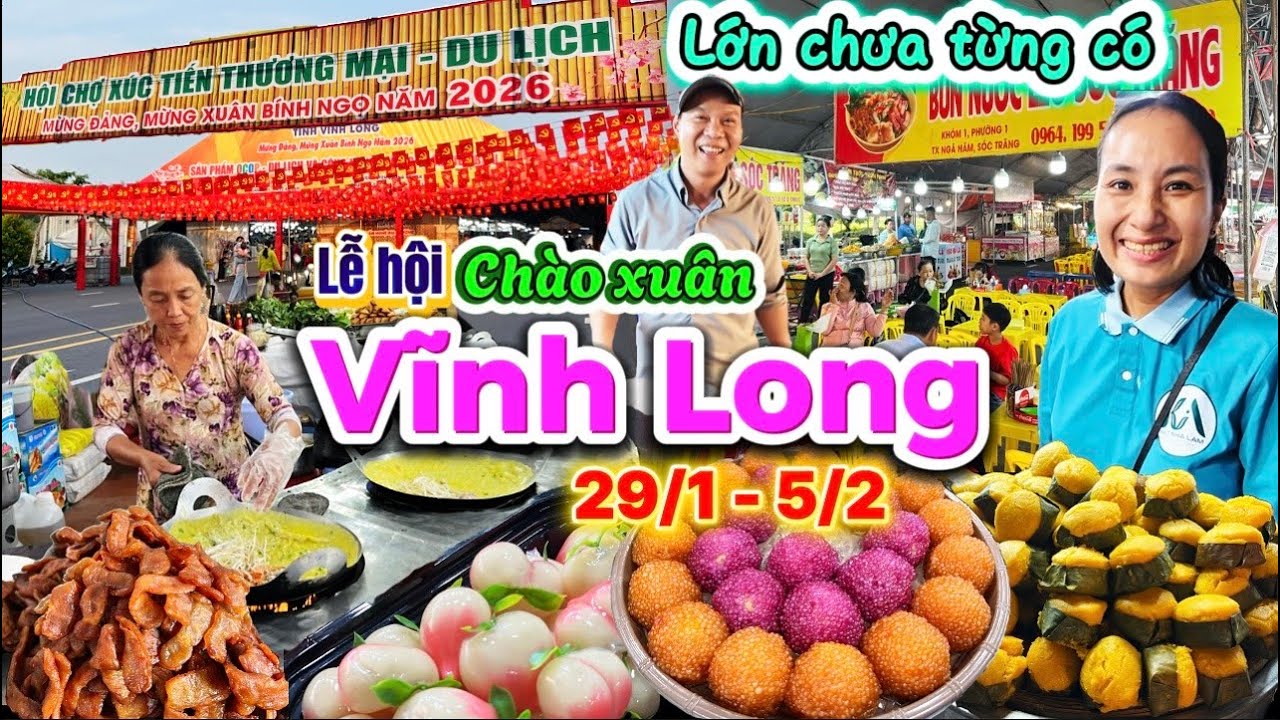 1151. Vĩnh Long - Bùng nổ hơn 1000 mặt hàng phục vụ ngày Tết ở lễ hội xúc tiến thương mại chào Xuân