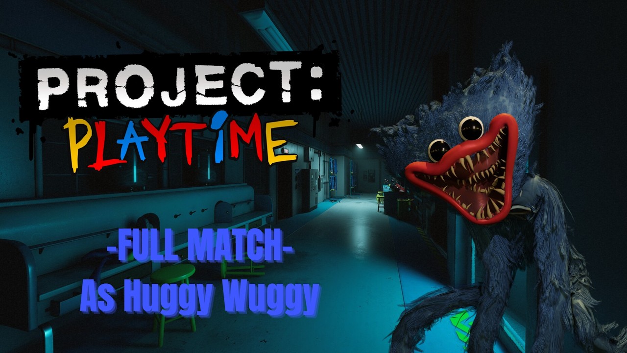 Project Playtime -FULL MATCH- (But as a Monster) [Huggy Wuggy]