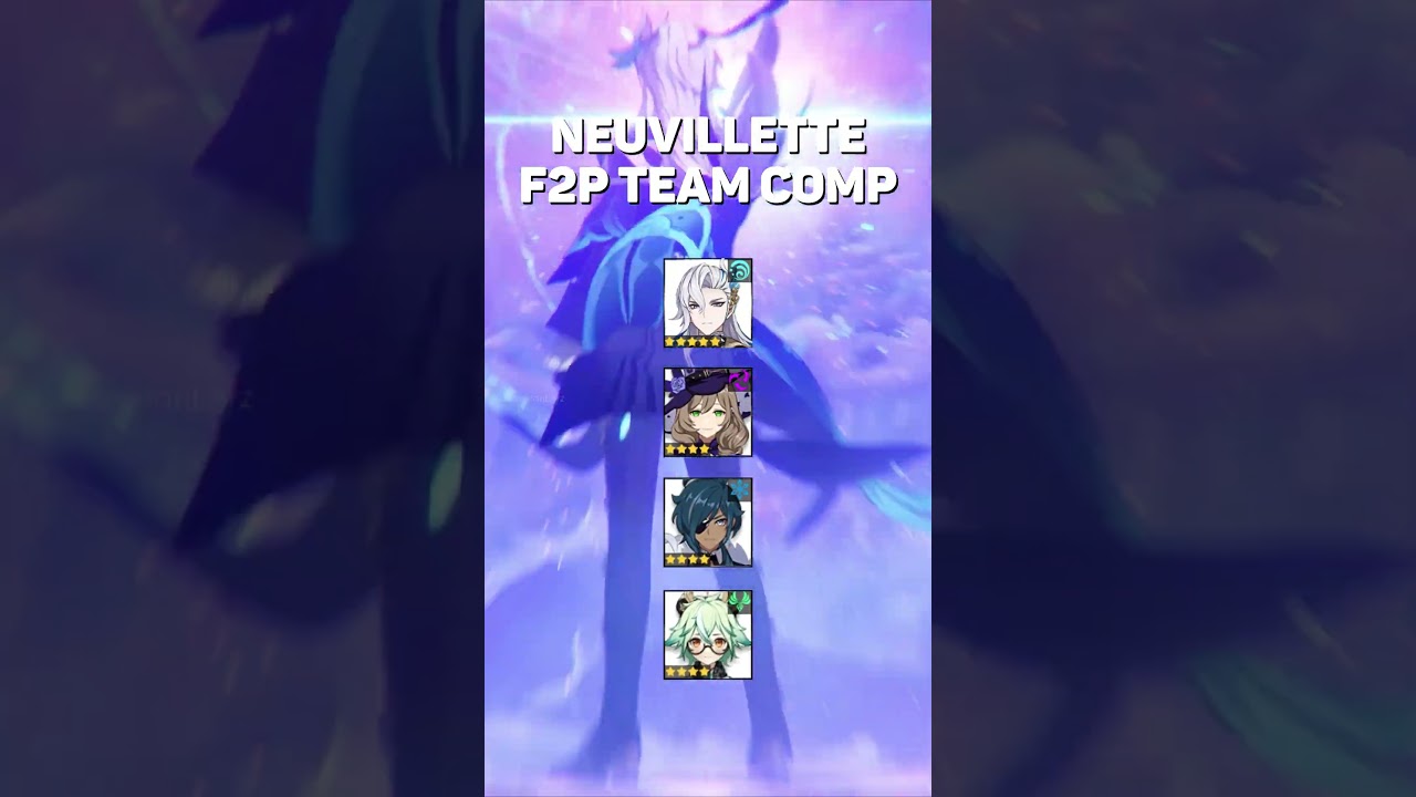 Best Team Comps For Neuvillette | Genshin Impact