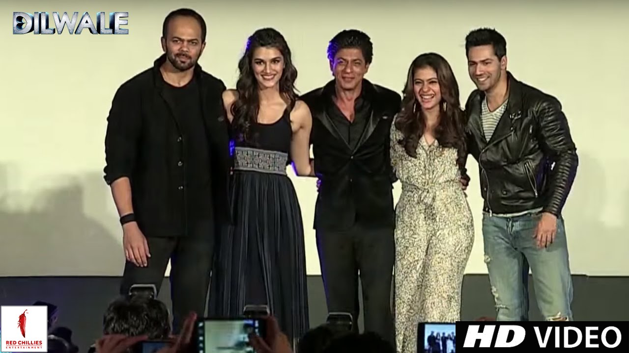 Dilwale | Gerua Song Launch | Kajol, Shah Rukh Khan, Kriti Sanon, Varun Dhawan | A Rohit Shetty Film