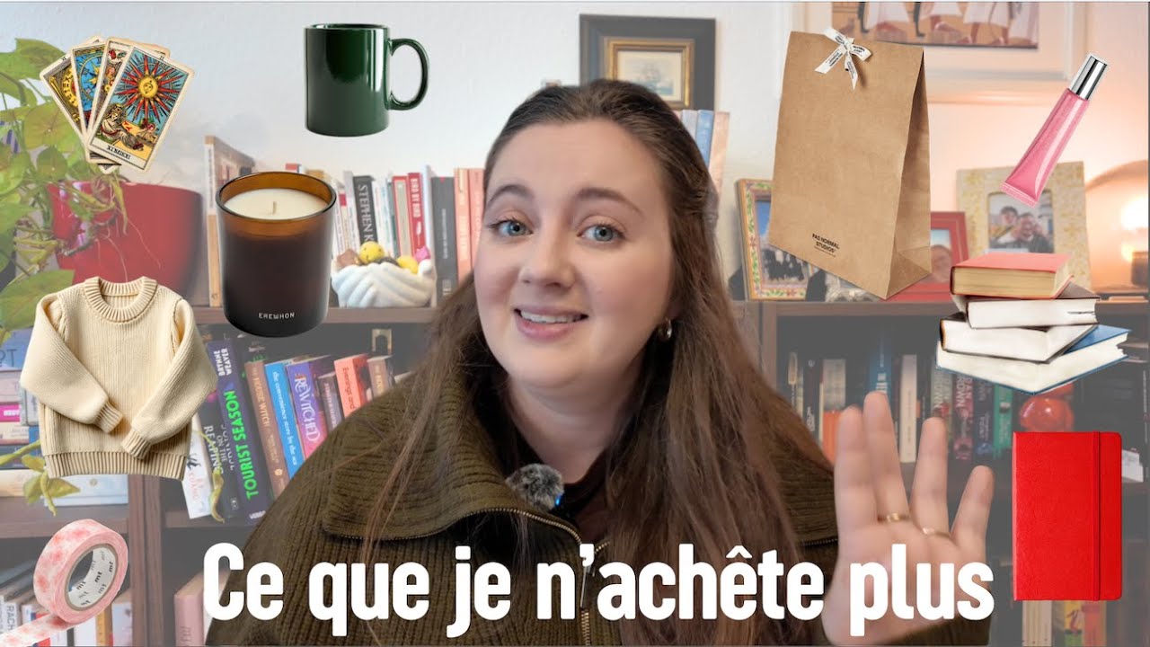 26 choses que j'arrête d'acheter en 2026