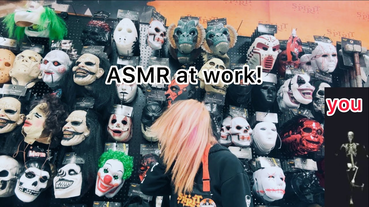 ASMR on the job (SpiritHalloween)