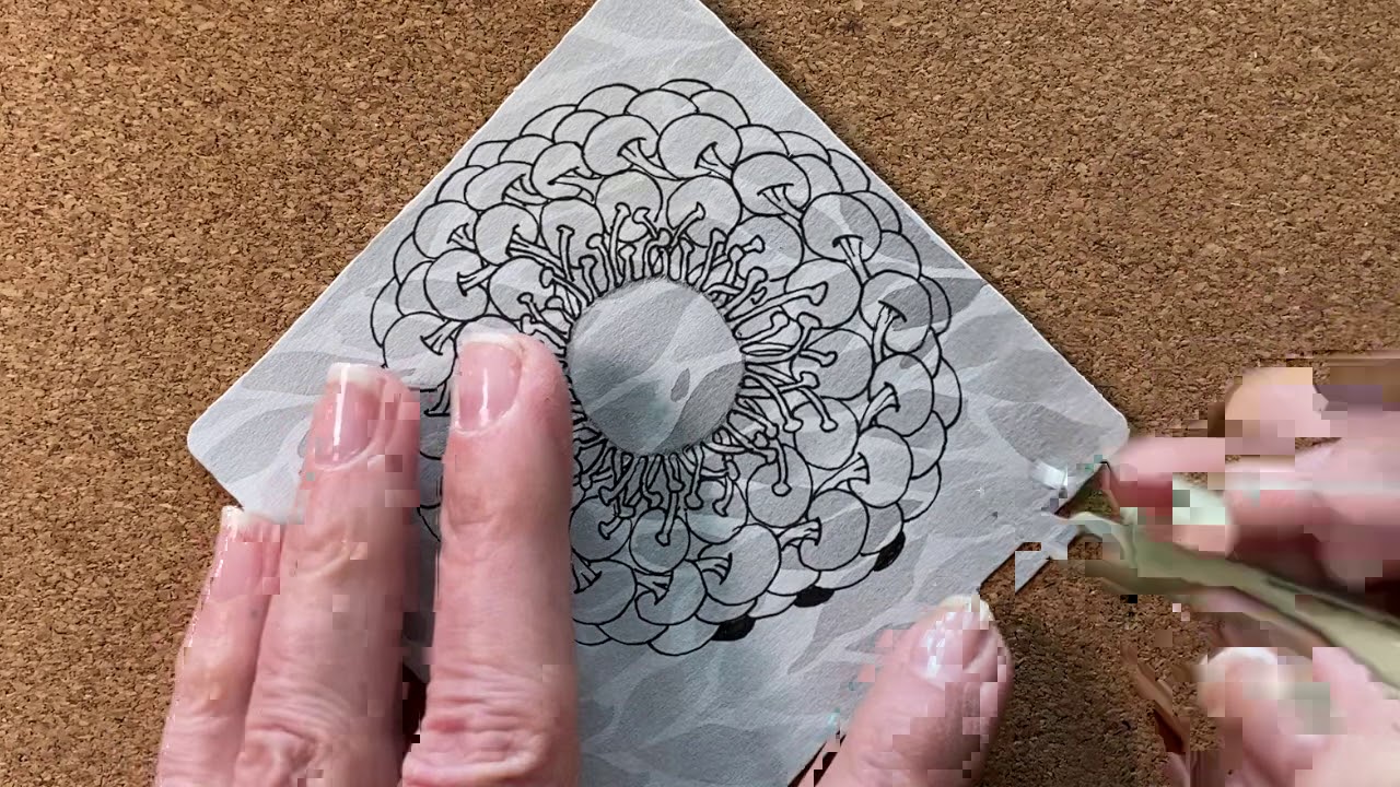 Zentangle Project Pack No. 13 - Day 01