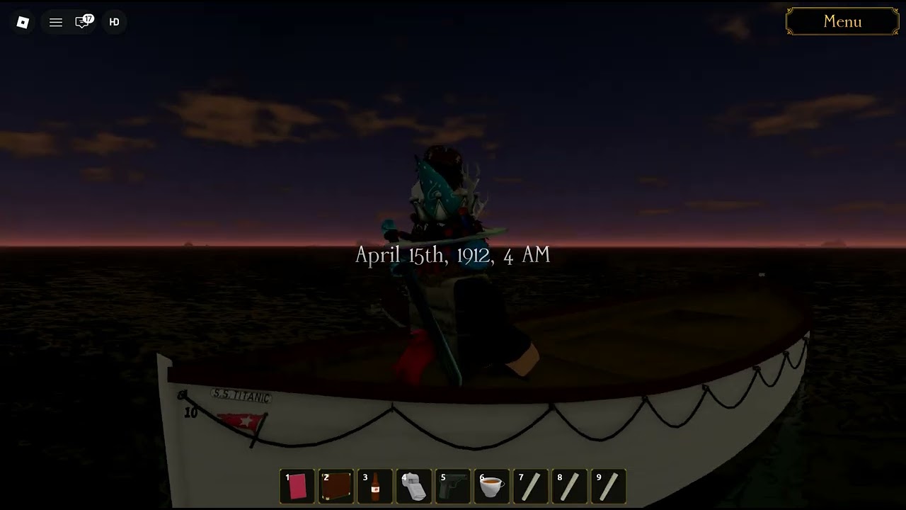 Roblox S.O.S Titanic Final Moments.