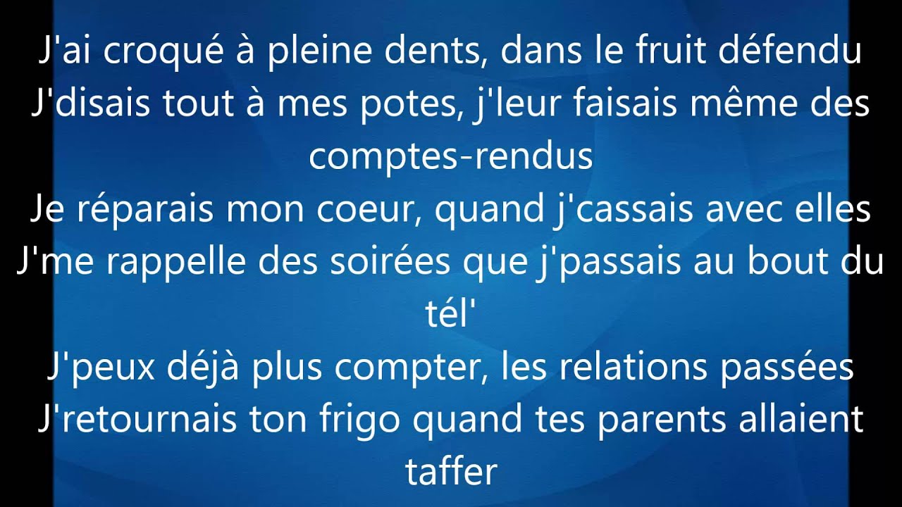 Sultan - Mec A Meuf avec Parole/Lyrics