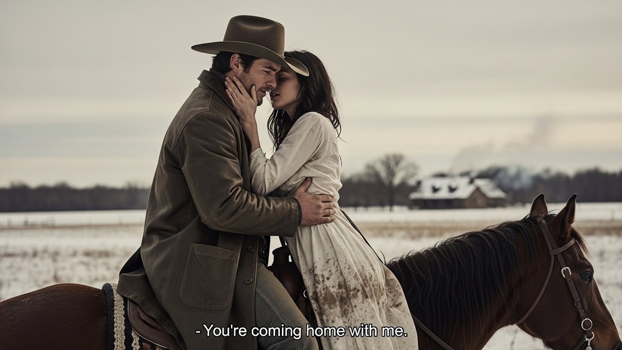 The Cowboy Found Her Alone in a Snowy Field, He Said 