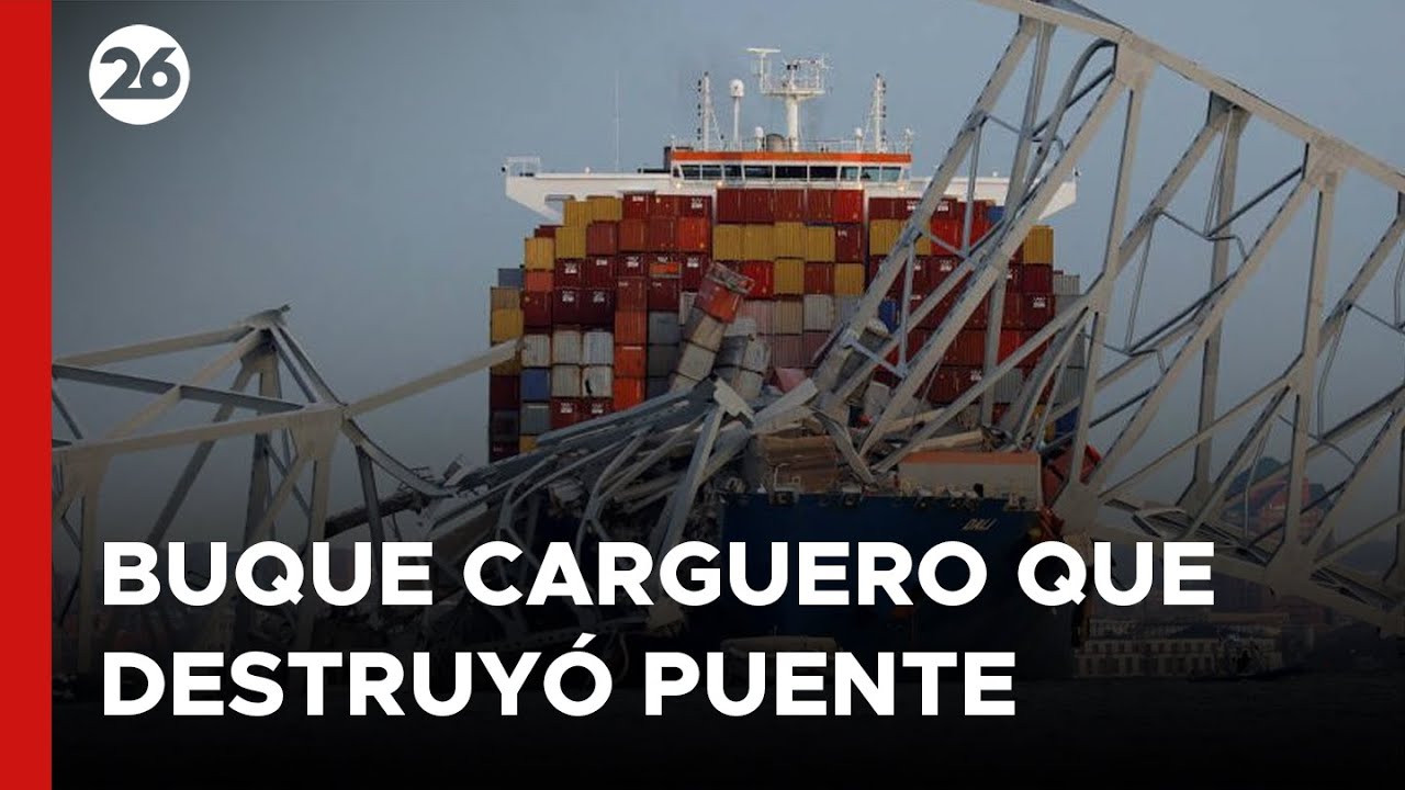 ESTADOS UNIDOS | La historia del buque carguero que destruyó el puente de Baltimore