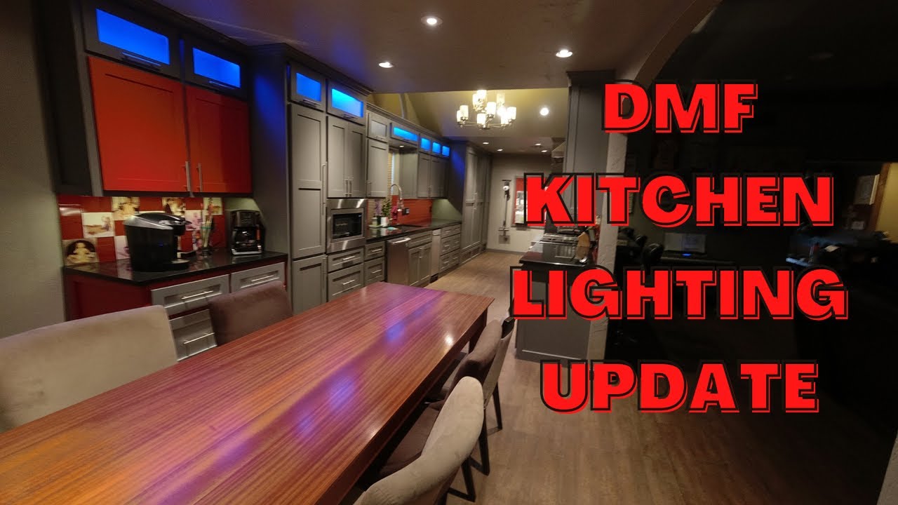 Updating Boring Kitchen Lights to DMF!!