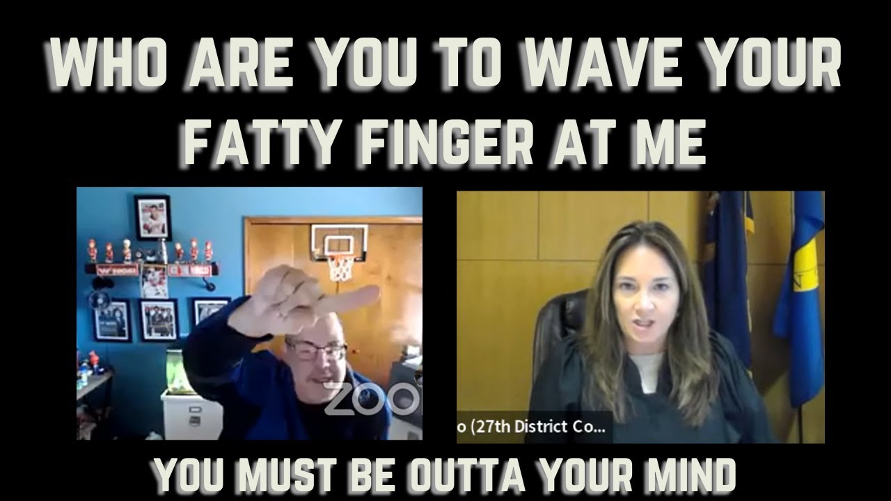 Judge DiSanto suffers an Angry Man Child