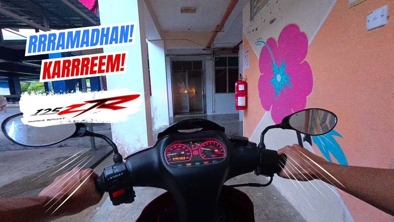 Yamaha 125ZR | Ride Awal Ramadhan