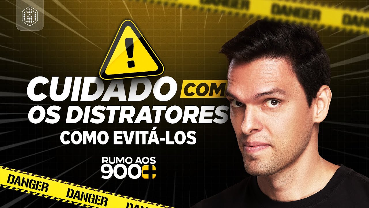 Cuidado com os DISTRATORES: os PRINCIPAIS ERROS que esperam que você cometa e como EVITÁ-LOS
