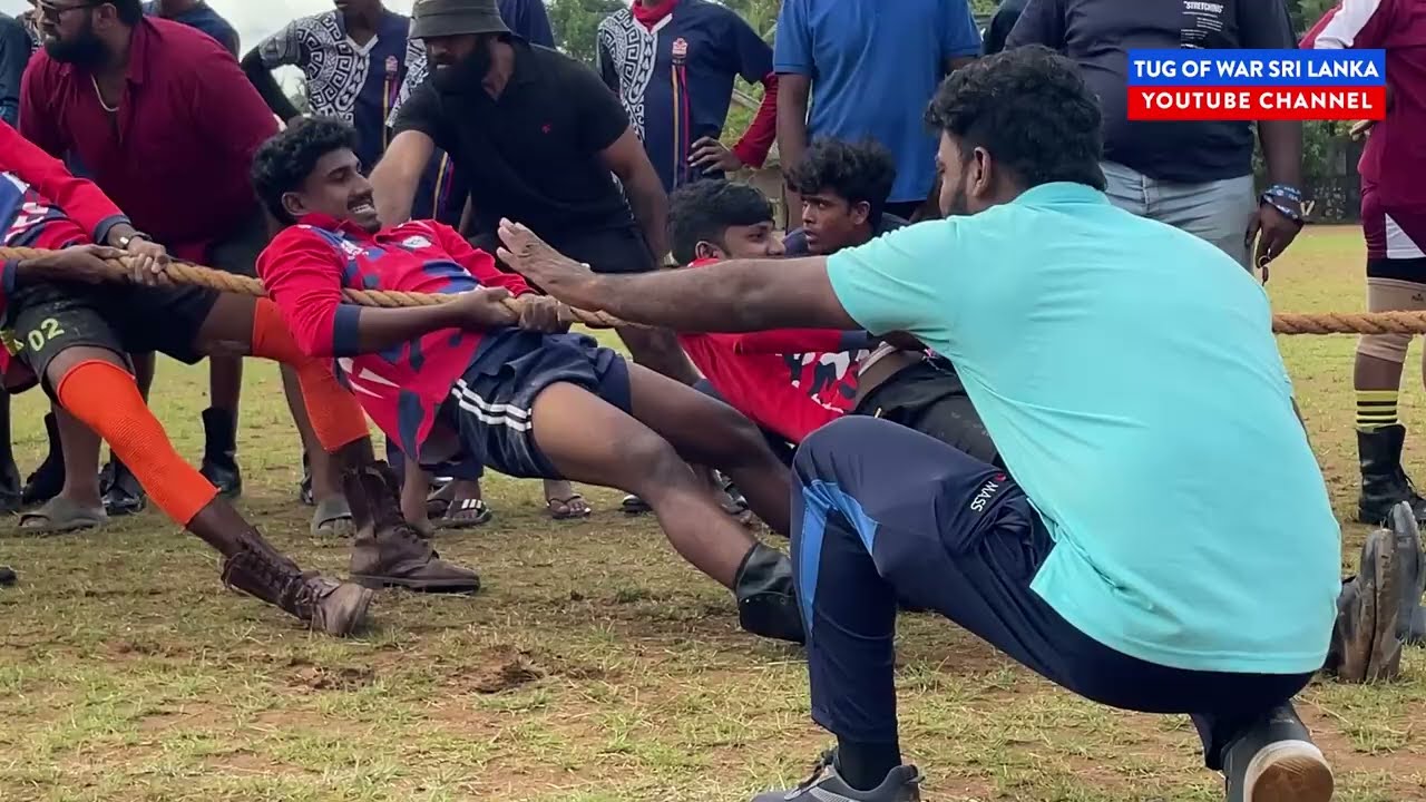 Gampaha vs Dompe 💣 640KG Tug of War Clash | National Sports Festival 2025