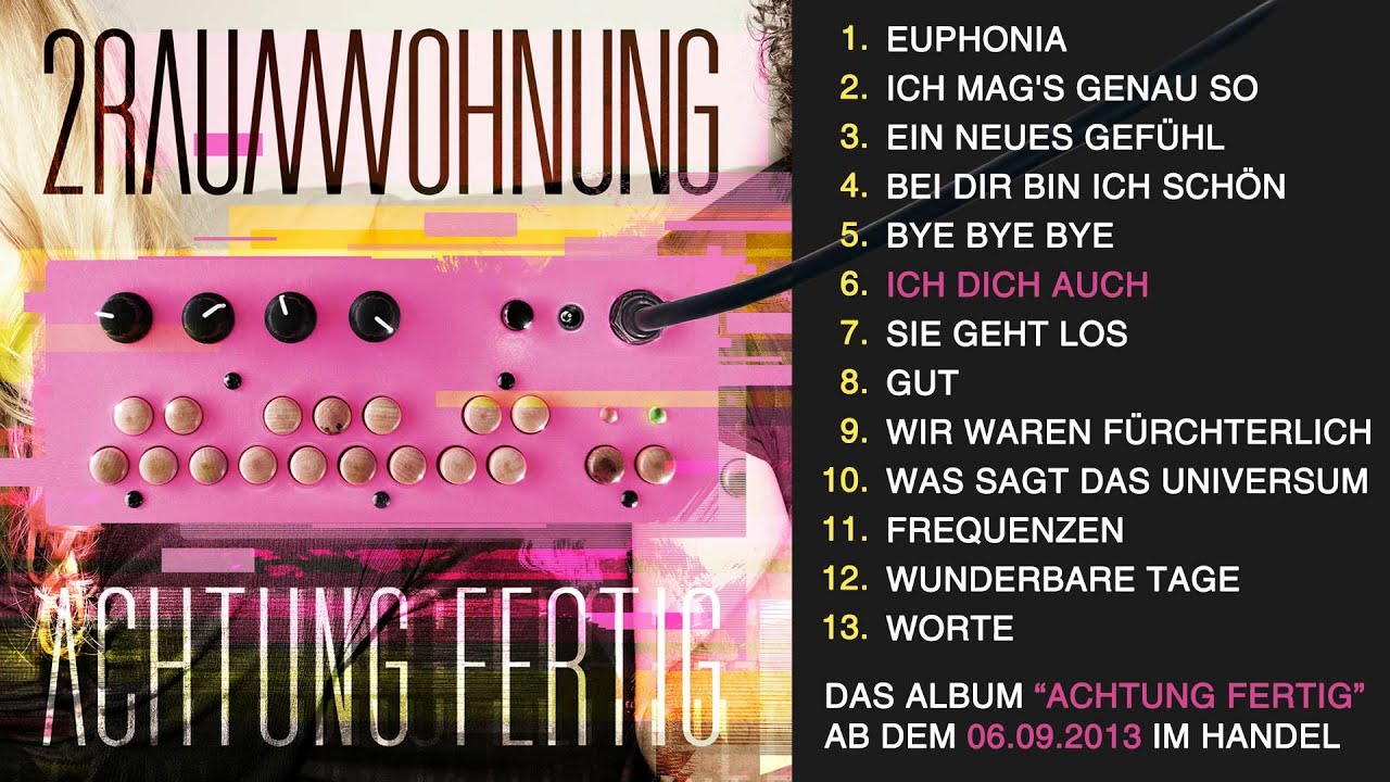2RAUMWOHNUNG - Achtung Fertig - Album Player