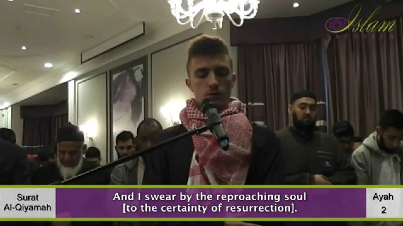 Fatih Seferagic - Maghrib Prayer in Aberdeen UK - Suratul Qiyamah