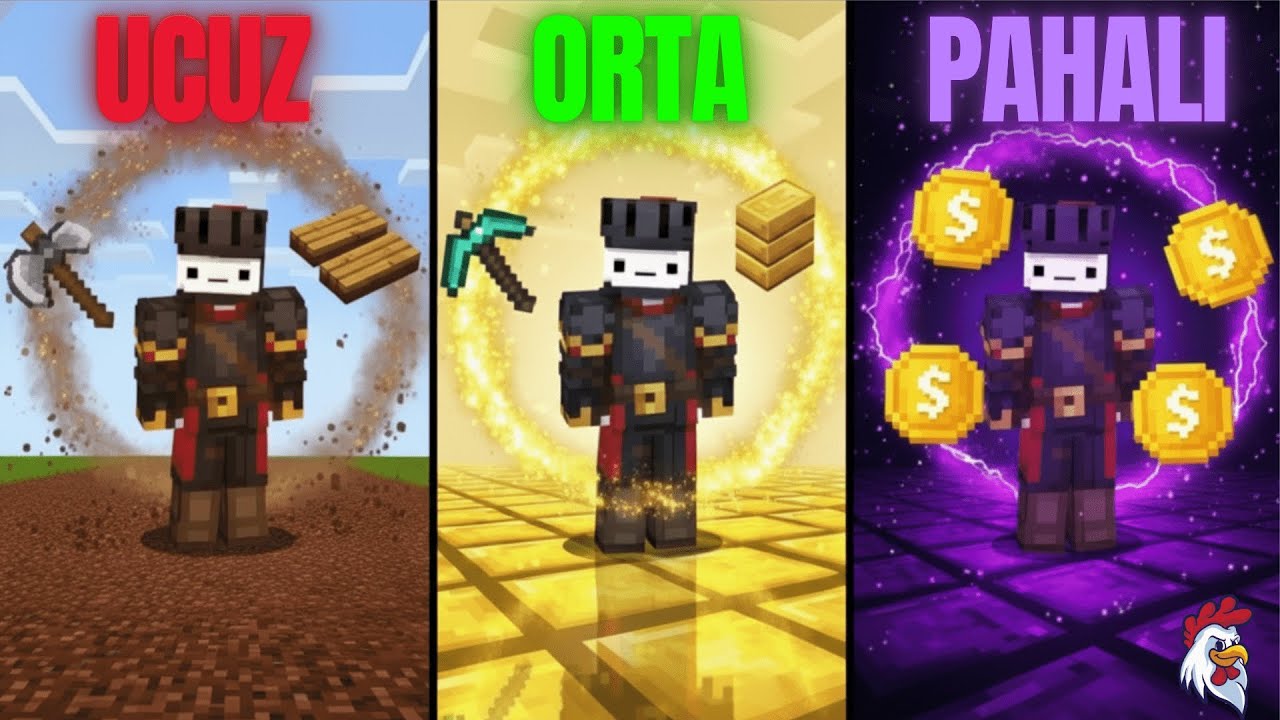 ChickenSMP'DE Ucuz-Orta-Pahalı Para Kasma Taktikleri (EN İYİLERİ)