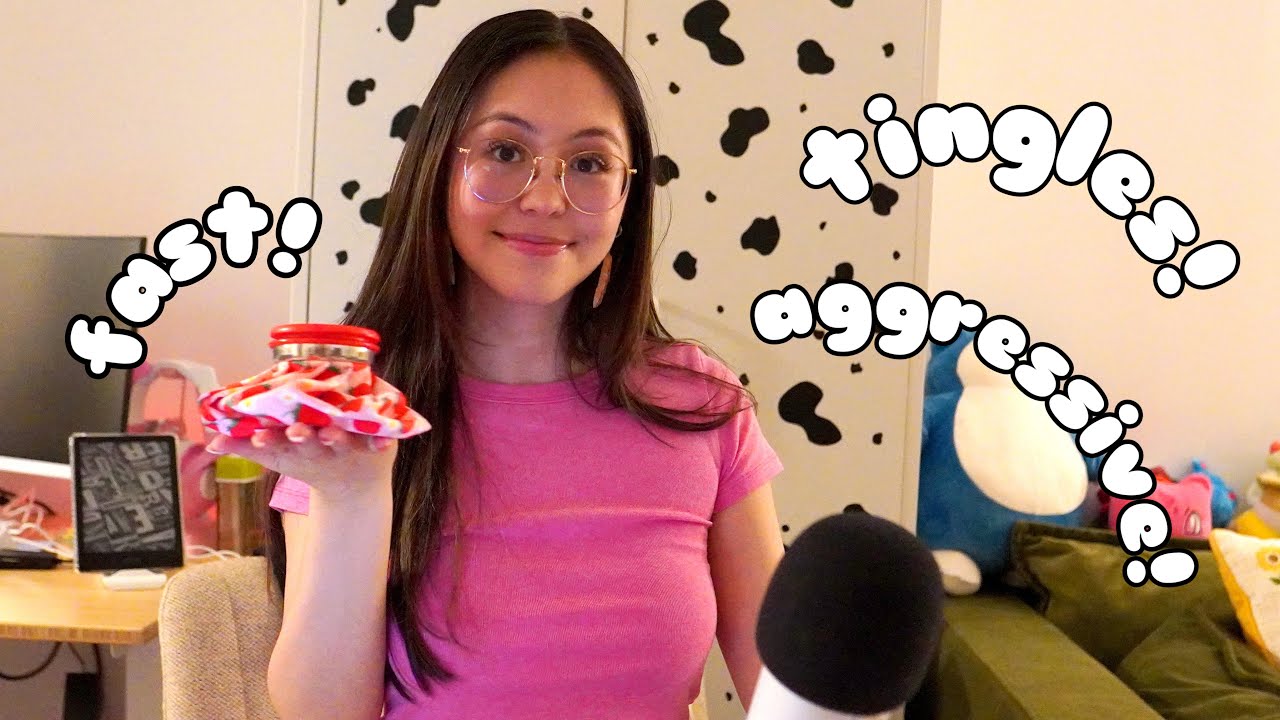 ASMR Actually Fast and Aggressive Triggers for Tingles