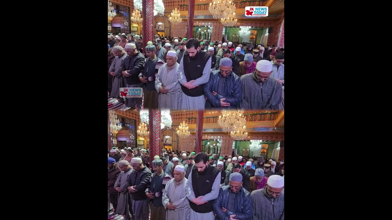 Jumat-ul-Vida prayers offered at Dastgeer sahab shrine at Khanyar Srinagar| JK News Today