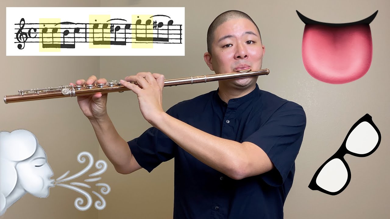 Flute Etude Tutorial [Gariboldi Etude #1 Moderato e tranquillo- Melodious/Progressive Studies,  p.1]