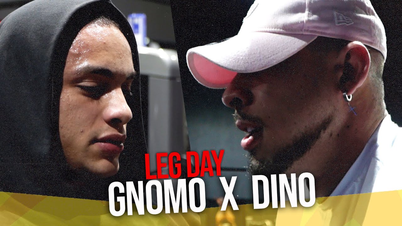 TREINO DE PERNAS INSANO COM O GNOMO | RAMON DINO