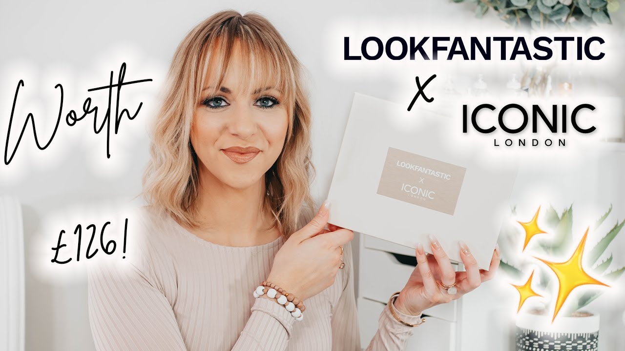 Look Fantastic x Iconic London Beauty Box Unboxing - Worth £126, ALL MAKE UP!