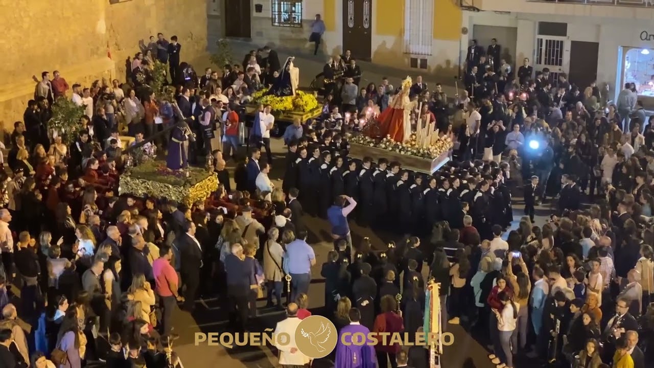 Nuestra Señora de la Paz de Hellín en la procesión infantil 2023.
