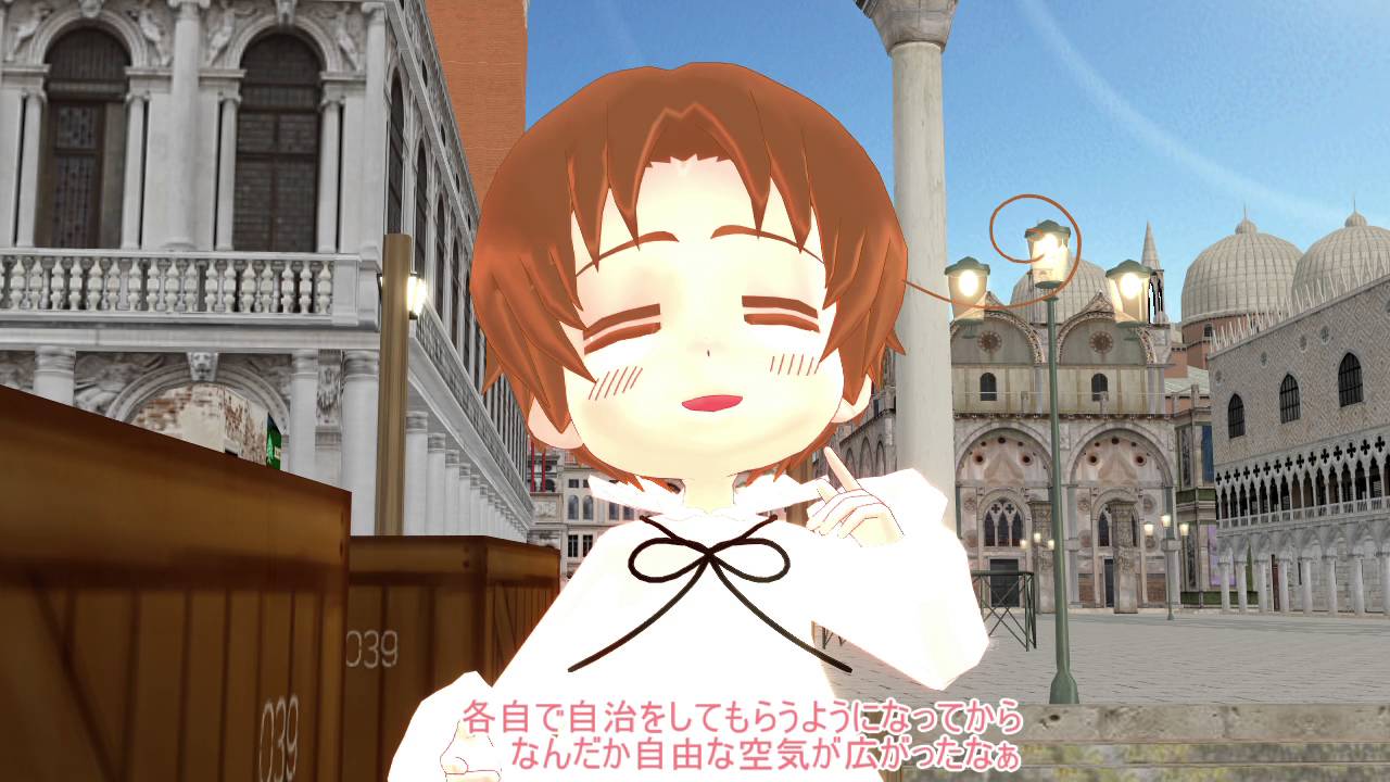 【APヘタリアMMD寸劇】ゆっくり伊の災難？
