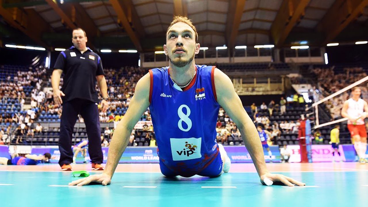 TOP 20 Crazy Volleyball Actions by Marko Ivovic | World League 2017
