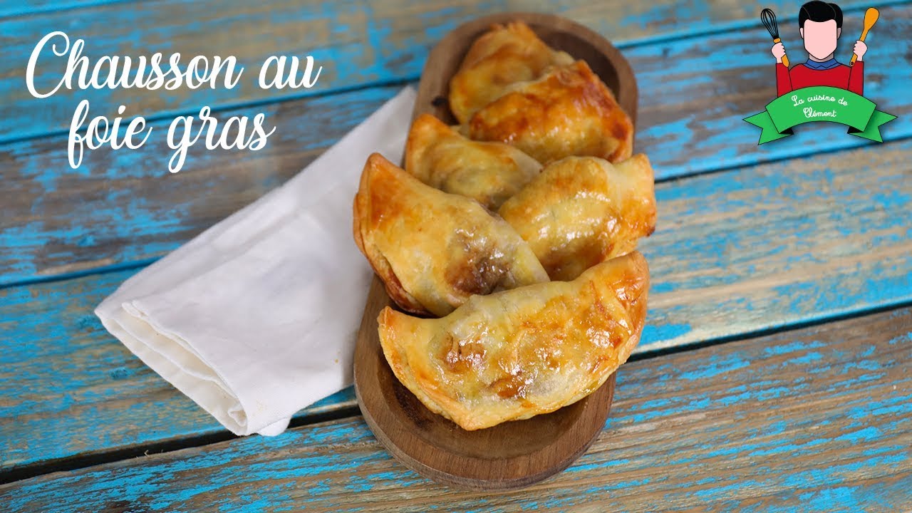 ❅ J-6 ❅ Recette d'apéro de noël : Chausson foie gras