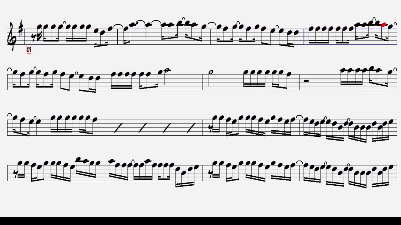 CHEIA DE MANIAS - Raça Negra Sax Alto Eb