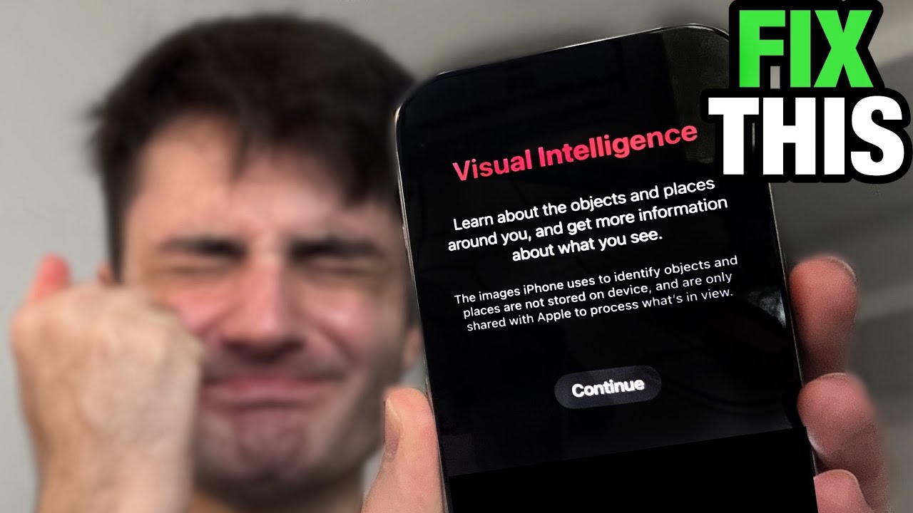 iOS/iPhone Visual Intelligence NOT Working SOLVED ✅ Not Showing 