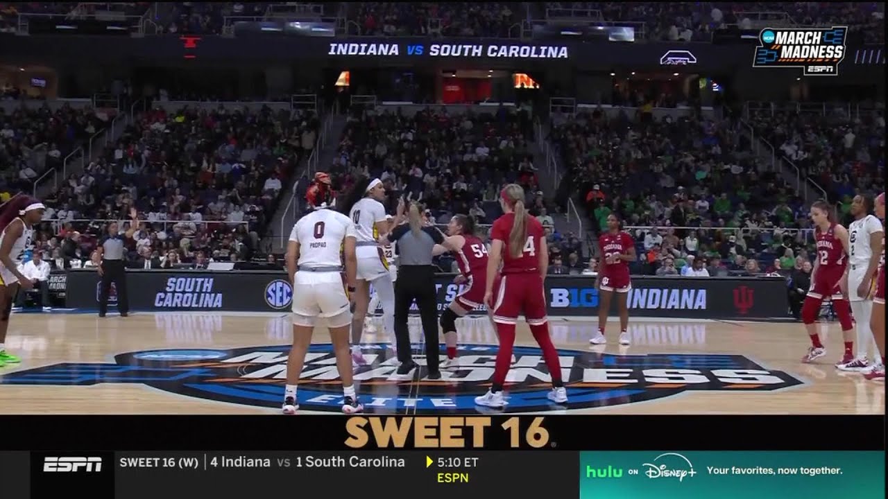 2023-24 NCAAW USC vs Indiana Sweet 16 - Full Game with Radio Commentary