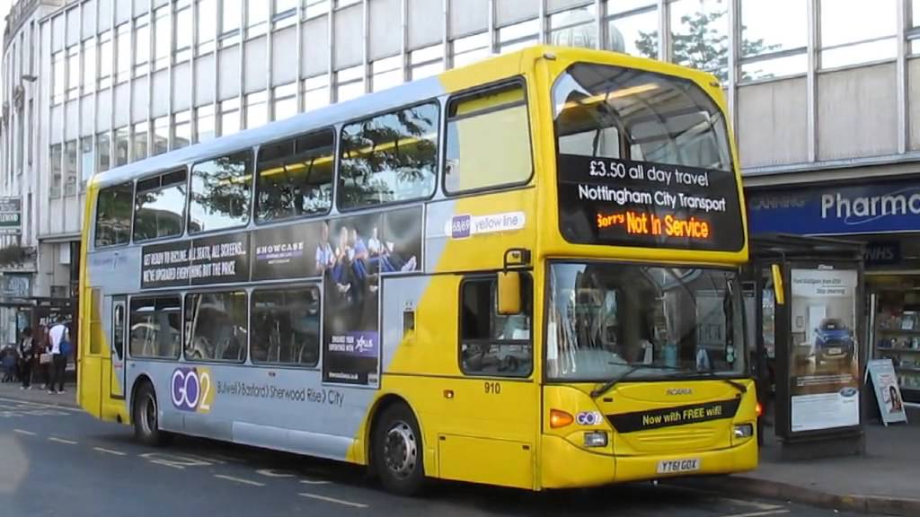 Buses Trains & Trams in Nottingham - September 2015