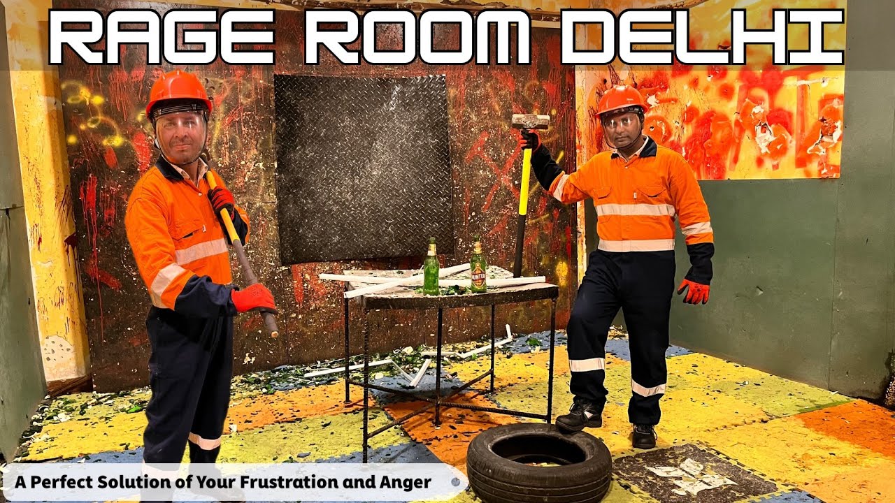 Rage Room Delhi || Rage Room Delhi All Details || Rage Room