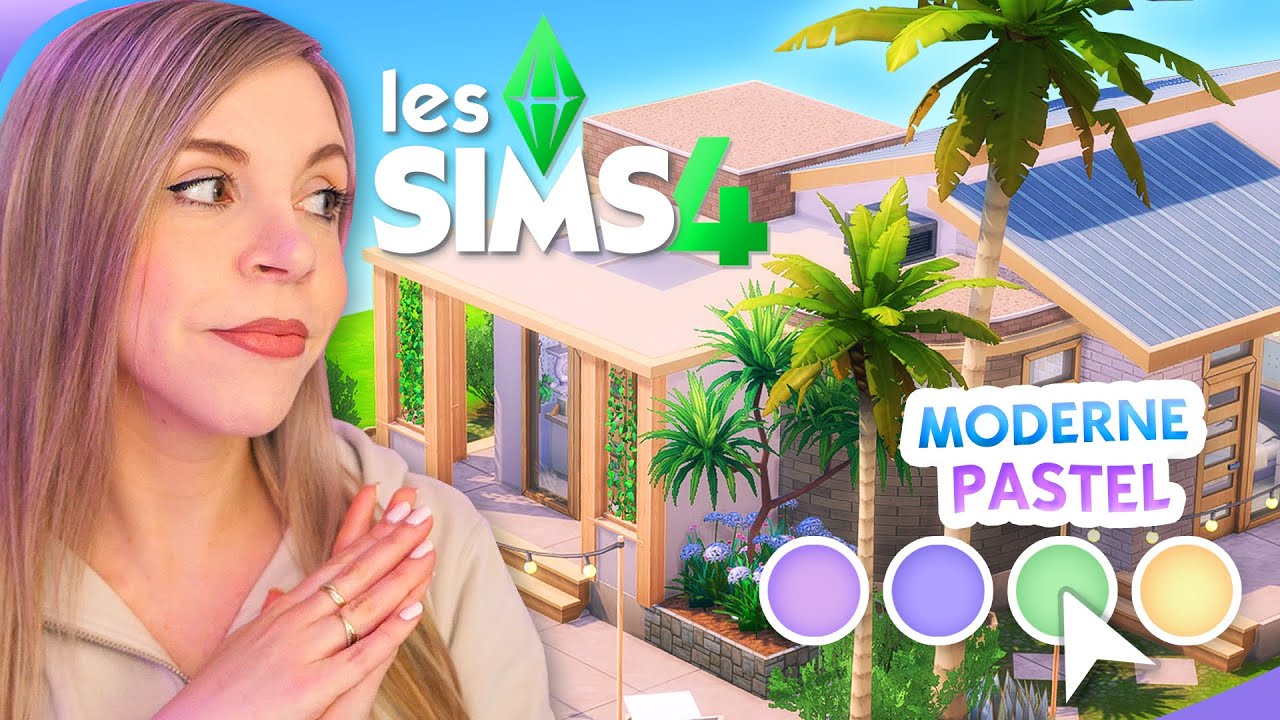 Ma 1ère création SIMS 4 de 2025 ! 🏠🌴