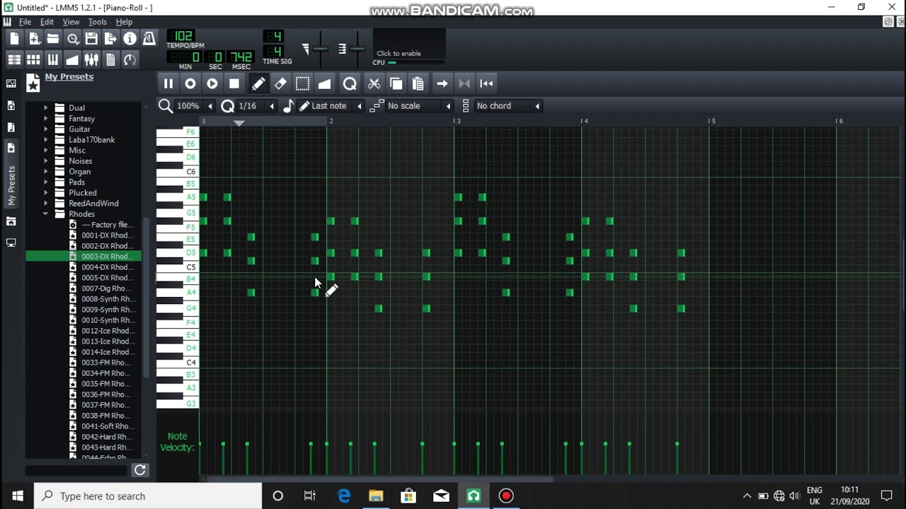HOW TO MAKE A POP BEAT IN LMMS (ADVANCED ONLY)